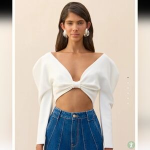 B4.  NWT CULT GAIA ELLIE KNIT TOP